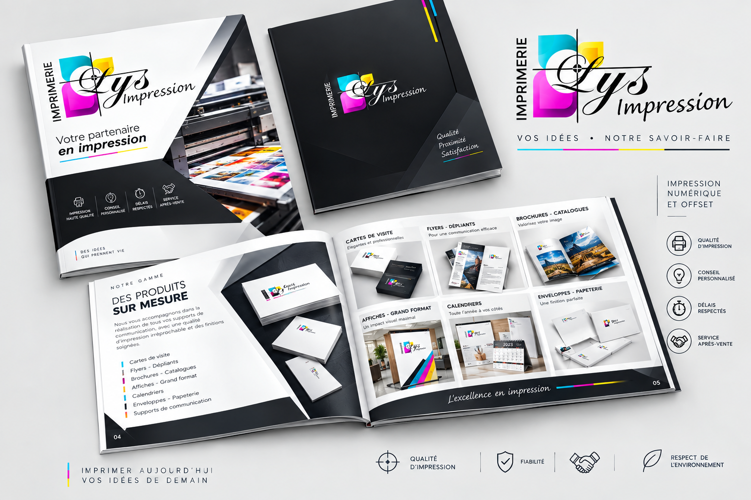 Brochure personnalisée
