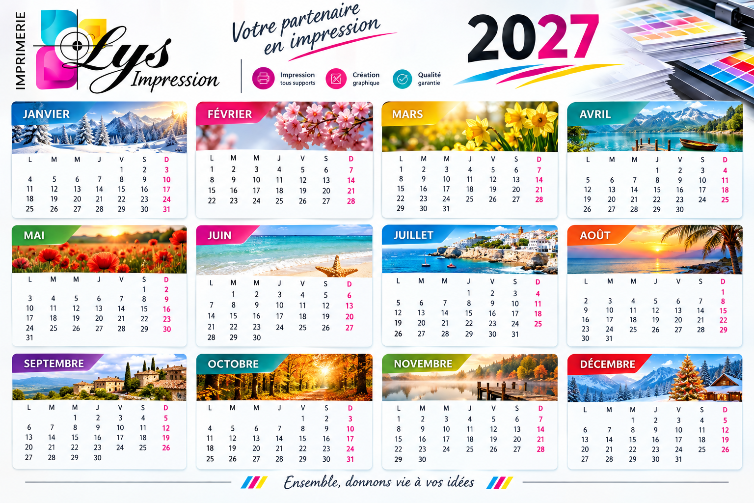 Sous-main personnalisé