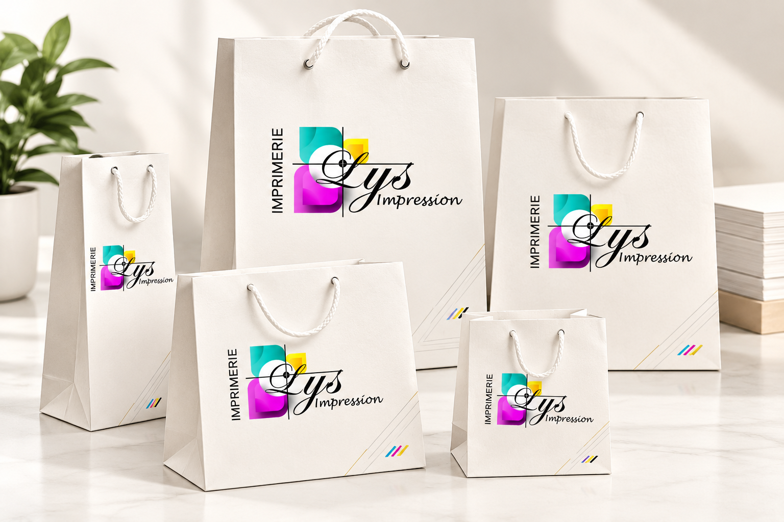 Sac cartonné personnalisé